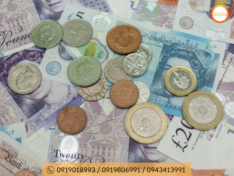 Tiền tệ nước Anh - Du lịch 360Go